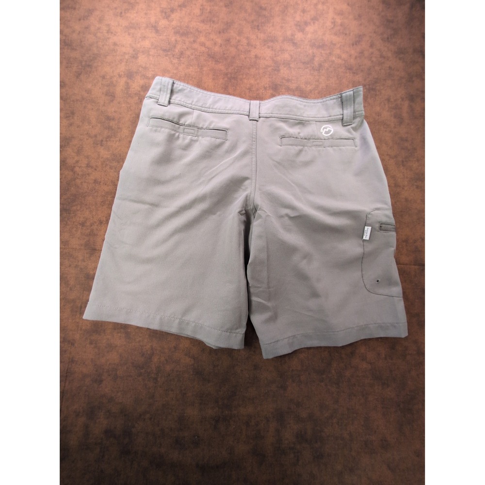 Magellan Outdoors Aransas Pass Hybrid Fishing Shorts Mens 32 Gray Water Repel - Picture 6 of 7